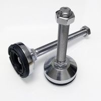 ♛ Solid Screw Furniture Support Legs Adjustable Foot Cups Non-skid Base M8/M10/M12 Thread Articulated Levelling Feet Hardware