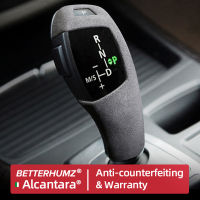 【2023】Betterhumz Alcantara สำหรับ BMW 5 Series X5 E70 X6 E71รถเกียร์เปลี่ยนลูกบิดตัดปกสติ๊กเกอร์ตกแต่งภายในปรับแต่งอุปกรณ์รถยนต์