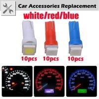 [Hot K] 10Pcs T5 5050หลอด LED SMD Dash Board Lampu Belakang ไฟแสดงสถานะ Instrumentation คอนโซลรถภายในอุปกรณ์เสริม