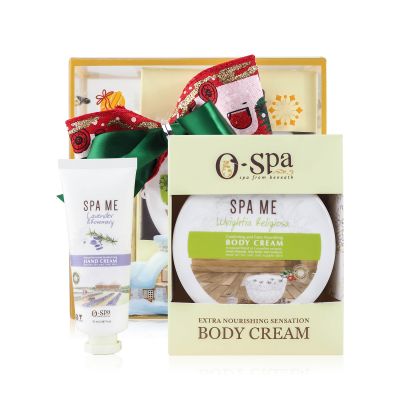 [Special!] กิ๊ฟเซต ของขวัญวันคริสต์มาสและวันปีใหม่ Gift box limited for Christmas [Hand cream & body cream set]