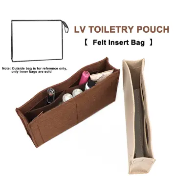 For Toiletry Pouch 19 26 Felt Insert Organizer with D Ring,Felt