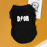 ❧ Lightning Fashion Dog Summer Designer Inspired Puppy Singlet Clothes Cotton Small Medium Chihuahua Frenchie Yorkie