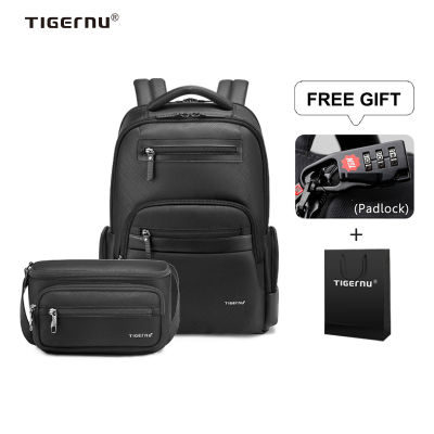 TOP☆Christmas Surprise Tigernu New High Quality Combination Bags New Materials Waterproof Anti-wrinkle Fashion Backpacks Shoulder Bag Sling Bags Chest Bags