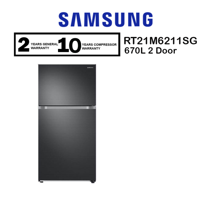 【Activity shop】Samsung Fridge RT21M6211SG Inverter Twin Cooling Plus 2