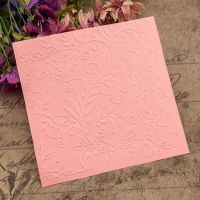 1Pcs 15*15cm Photo Album Tools Stencils Making Paper Cards Embossing Folder Template Craft Card Wedding Decoration