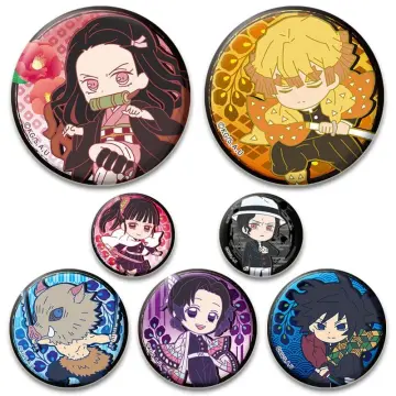 Kimetsu No Yaiba Enamel Pin Demon Slayer Badges Alloy Anime Pins for  Backpacks Hat Cute Lapel Brooches Jewelry Accessories Gifts