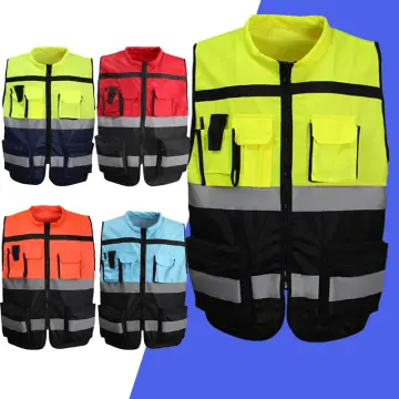 Red hot sale safety vests