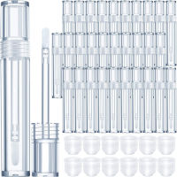 20pcs 5ML Empty Lip Gloss Bottle Round Tube DIY Lipstick Container Refillable Vials Sample Display Makeup Accessories