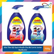 Sữa tắm gội Carrie Junior BacBuster sạch khuẩn cho bé - Malaysia