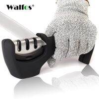 WALFOS 3 stage pro หินลับมีดสแตนเลสเซรามิก