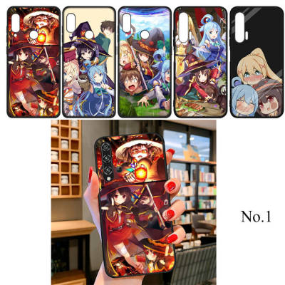 12FFA Anime KonoSuba อ่อนนุ่ม High Quality ซิลิโคน TPU Phone เคสโทรศัพท์ ปก หรับ Huawei P10 P20 P30 Pro Lite Y5P Y6 Y6P Y7A Y8P Y9A Y8S Y9S Y7 Y9 Prime