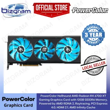  PowerColor Red Dragon AMD Radeon™ RX 6800 XT Gaming Graphics  Card with 16GB GDDR6 Memory, Powered by AMD RDNA™ 2, Raytracing, PCI  Express 4.0, HDMI 2.1, AMD Infinity Cache : Electronics