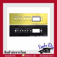 เพลทตู้บลูทูธ แอมป์จิ๋ว Gemaudio2.1 5วอลุ่มไม่ย้าย ใส่จอดิจิตอล เพลทแอมป์เกมส์2.1 อลูมิเนียมขนาดแผ่น 30x9 cm.ขนาดช่อง 23x5 cm.อุปกรณ์บลูทูธ