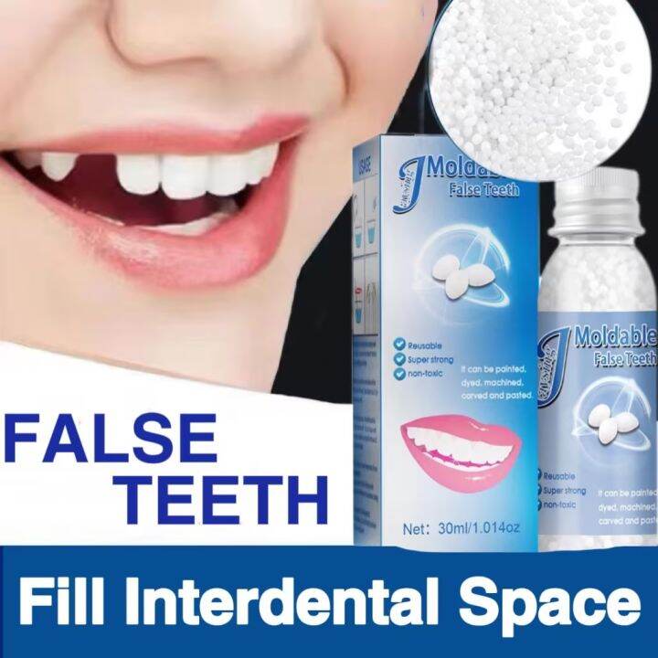 Falseteeth Teeth Solid Glue Temporary Filling Teether Filling Teeth and