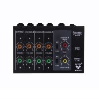 Karaoke Mixer Professional 8-Channel Studio Audio DJ Mixing Console Amplifier Digital Mini Microphone Sound Mixer Sound Card