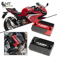 ✔✓ มี CBR500R เหมาะสำหรับฮอนด้า CBR 500R CBR500 R 2013-2020คุณภาพสูงรถจักรยานยนต์ CNC ที่หุ้มกระปุกน้ำมันไฮดรอลิกเบรคหน้าฝาปิดถังน้ำมัน