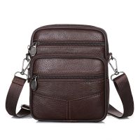 【CC】 Leather Waist Men Messenger 2023 Purse Outdoor Pack Cell Camping