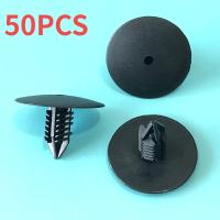 ∈❈卍 50Pcs For Renault Toyota VW Plastic Rivets Fasteners Door Fender Bumper Cover Push Pin Clips Clip Front Wheel Arch Lining Clips