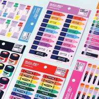 Stationery Sticker (01-12) สติกเกอร์ลายเครื่องเขียน