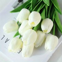 3/5pcs Tulip Artificial Flowers Real Touch Fake Flower Party Home Wedding Decoration Bouquet Mothers Day Valentines Day Gift Artificial Flowers  Pla