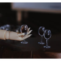 14 16 18 Dollhouse Miniature Wine Glass Mini Goblet Cup Toy for ob11 bjd Decoration Doll House Accessories