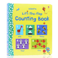 Usborne digital counting book lift the flap counting book 0-3 years old English original childrens English words early childhood English Enlightenment picture book