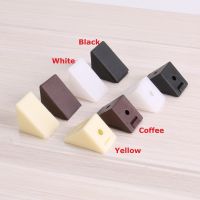 50Pcs/Lot 90 Degree Nylon Plastic Cabinet Furniture Closet Corner Bracket Joint With Screw