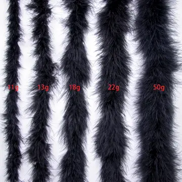 Fluffy Marabou Turkey Feathers Boa 60 g Decoration for Party Clothes  Wedding Dress Shawl Accessories Crafts Plumes 2 Yards/Lot