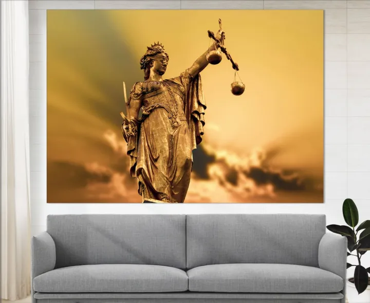 Justice Canvas Print, Gift for Lawyer Office Decor Judge Wall Art Law  Attorney Gift Femida Lawyer Gift Law Canvas Art Law Wall Decor 1PCS Inner  Framed or Frameless | Lazada PH