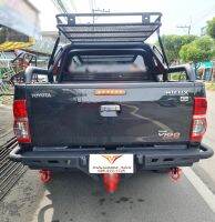 กันชนท้ายออฟโรด วีโก้ 2003-2013 ทุกรุ่น R3 แถมห่วงแดง 1 คู่ Toyota Vigo rear offroad bumper