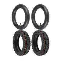 60/70-6.5 Scooter Tires with Inner Tube Pneumatic 10 Inch Tire Replacement Straight Vavle for Max G30 G30D G30LP