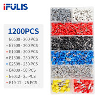 PZ0.25-2.5 Crimp Terminal Set Wire Connectors Ferrule Crimper Plier Crimping Tool 1200pcs 800PCS Tube Terminal Kit