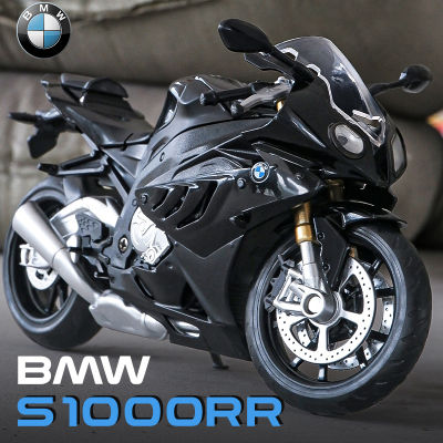 1:12 BMW S1000RR Die Cast รถจักรยานยนต์รุ่นของเล่นรถคอลเลกชัน Autobike Shork-Absorber Off Road Autocycle ของเล่น Car