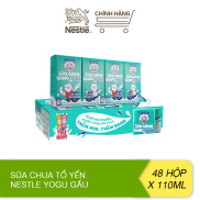 Sữa chua tổ yến Nestlé Yogu Gấu - thùng 48 hộp x 110ml