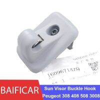 Baificar Brand New Genuine Front Sun Visor Buckle Hook 16096714ZQ For Peugeot 308 408 508 3008