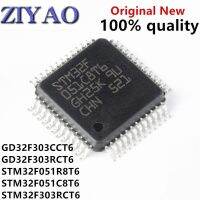 New and original STM32F051R8T6 STM32F051C8T6 GD32F303CCT6 GD32F303RCT6 LQFP48 STM32F303RCT6 LQFP64 ARM micro controller WATTY Electronics