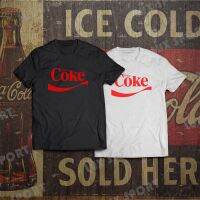 Coke T-SHIRT เนื้อผ้า Cotton 100% เกรดพรีเมี่ยม มี 2สี ขาวและดำ