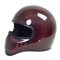 Casco ดีโมโตซิเลต้าวินเทจ Para Hombre, Protector Para Motocross, Scooter, Retro,ผี Rider, Carreras