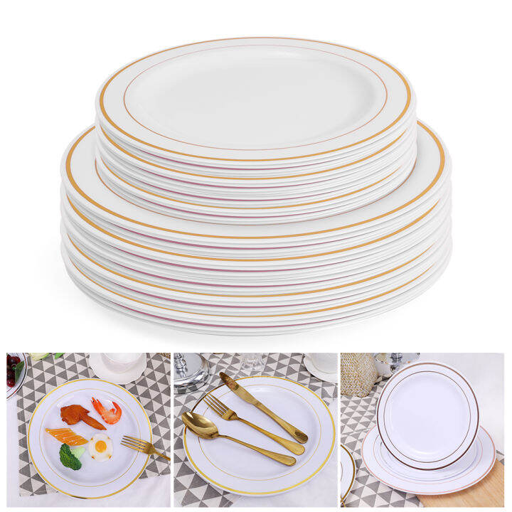 Food Grade Plastic Dinner Plates for Banquets Lazada PH