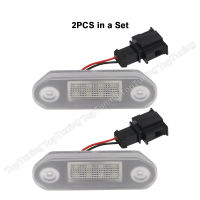 2PCS Canbus LED ใบอนุญาตจำนวนแผ่นโคมไฟสำหรับ VW Golf G3 Hatchback Golf III Hatchback Cabrio Variant Vento