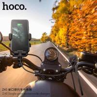 ชาร์จมอไซ กันน้ำ Hoco Z45 ติดกับมอเตอร์ไซค์ได้ทุกรุ่น (ส่งด่วน กันน้ำ) 5V/2A ยาว 1.4 เมตร ที่ชาร์จusbติดมอเตอร์ไซค์