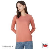 แตงโม (SUIKA) - เสื้อแตงโมคอกลมแขนยาว รุ่น SUPERSOFT LONGSLEEVES สี SS51 SALMON