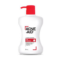 Acne Aid Liquid Cleanser Oil Control แอคเน่-เอด ลิควิด คลีนเซอร์ 500 ml. สีแดง สำหรับผิวมัน ผิวผสมและผิว ที่มีแนวโน้มเป็นสิวง่าย