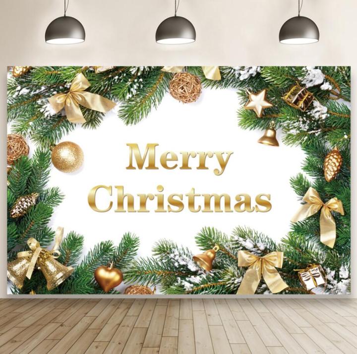 Merry Christmas Background for Christmas Gift Party Photography ...