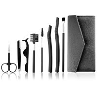 Fashion Makeup Tools Kit Eyebrow Trimming s Tweezers Scraping Eyebrow Comb Razor Eyebrow Clip Kit