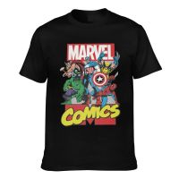 Marvel Comics Characters Superheroes Mens Short Sleeve T-Shirt