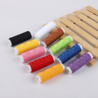 10-12Pcs Sewing Thread Machine Embroidery Polyester Thread For DIY Clothing Patch Stitching Sewing Accessories Knitting Supplies Knitting  Crochet