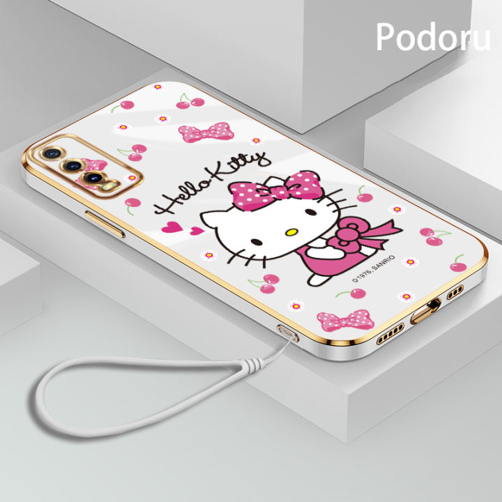 เคส-vivo-y20-y20i-y20s-u1x-iqoo-เคส-y12s-y11s-y20a-y20-y20s-y20g-y30g-กรัมเคสเรียบง่ายสุดหรู-tpu-แบบนิ่มสำหรับ-hello-kitty