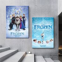 ศิลปะบนผนังพิมพ์ผ้าใบภาพยนตร์แอนิเมชั่นดิสนีย์ Frozen รูปภาพศิลปะภาพวาดผ้าใบติดผนังสำหรับห้องนั่งเล่นเด็กการตกแต่งบ้านของขวัญที่ดีที่สุด1ชิ้นกรอบด้านในหรือไร้กรอบ