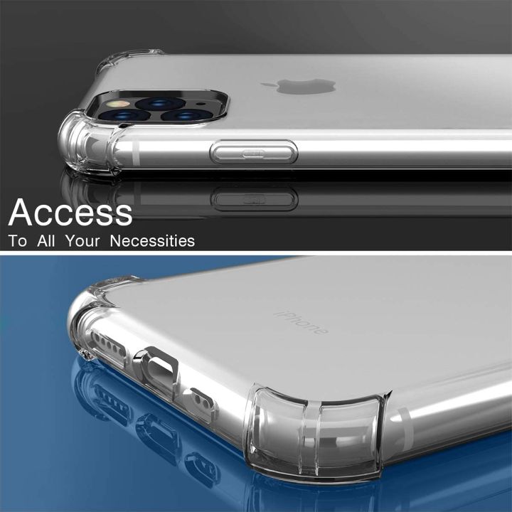iphone-11-pro-max-case-อัพเกรดเพิ่มเทคโนโลยีการดูดซับแรงกระแทกกันชน-soft-tpu-clear-cover-case-สำหรับ-apple-iphone-11-11-pro-11-pro-max